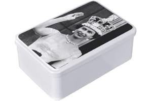 BONBONPRINT Boîte Personnalisée | Boîte à sucre | Reine d’Angleterre Elizabeth II | Famille Royale d’Angleterre (Le salut à la foule)