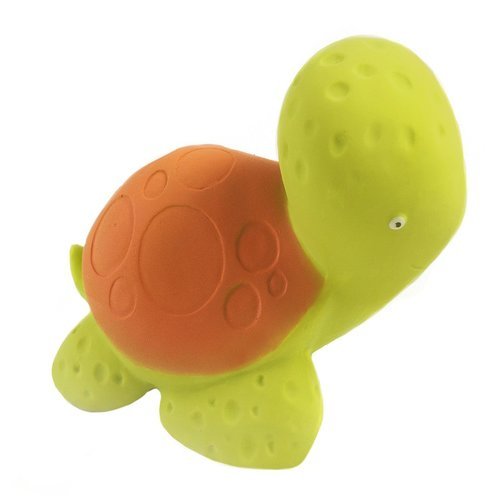 Mele die Schildkröte – Bio Badespielzeug aus Naturkautschuk – Frei von chemischen Zusatzstoffen: 0% PVC, BPA, Phthalate - 6