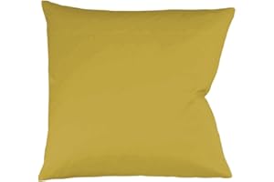 fleuresse Uni Colours, Satin, Oliv, 50 x 50