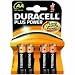Produktbild DURACELL Alkaline Batterie ´PLUS POWER´, Mignon AA, 4er