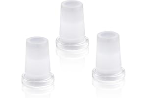 BMTICK Raccord de tuyau en verre pour raccord de tuyau 10/14 et 14/18 tailles de joint pour laboratoire de chimie (3, 14/18 joints)