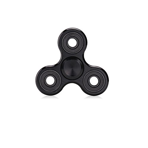 Tri Fidget Hand Spinner Stress Relief Toy, EDC Fidget Spinner Durable High Speed Stainless Steel Bearing Stress Reducer Fidget Hand Finger Toy Time Killer For ADD / ADHD / Anxiety and Autism Adult Children, Black Tri Fidget Hand Spinner Stress Relief Toy, EDC Fidget Spinner Durable High Speed Stainless Steel Bearing Stress Reducer Fidget Hand Finger Toy Time Killer For ADD / ADHD / Anxiety and Autism Adult Children, Black