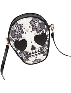 Arpoador Frau Mini Personalisierte Messenger Handtasche Cute Skull Head Crossbody/Schultertasche