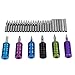 SODIAL(R) 31 Stainless Steel Tattoo Tubes Grips Nozzle Tips Kit
