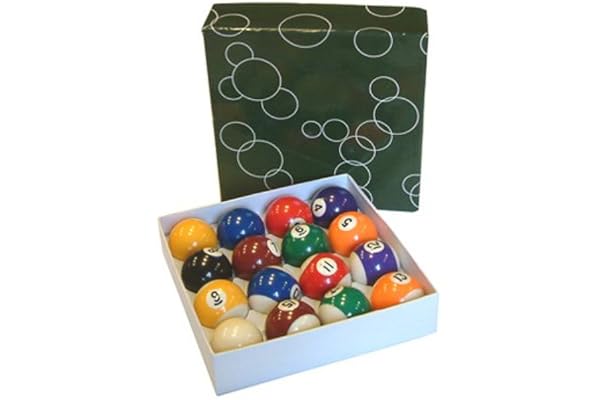 Jeu de Billes ou Boules de Billard Américain Standard 50,8 mm - DPT