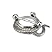 IntellaTrust(TM)Body Piercing Nipple Ring Snake Style Fashion Piercing Body Jewelry