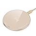 Price comparison product image squarex Wireless Charger For iPhone 8/Plus X Qi Fast Charging Pad For Samsung Note 8 S8 (gold)