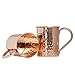 Produktbild Zap Impex ® Reines Kupfer Moscow Mule Cup, keine Beschichtung, gehämmerten Kupfer, ideal für alle gekühlten Getränk blendend zu unterhalten und Bar oder zu Hause, große Bar Geschenk-Set von 2