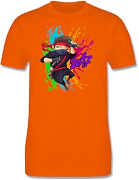 Einschulung - Cooler Ninja Junge 2017 - Kinder T-Shirt