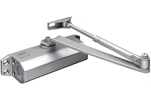 UNION UNNJCE3F CE3F Fixed Size 3 Rack & Pinion Door Closer Silver