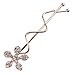 Produktbild Contever® Einfach Hairpin Clips Faux Kristallhaar Haarstifte Haarpin Haarspange Haarnadel Grips Bobby Pin - Stern dekoriert - Blume dekoriert