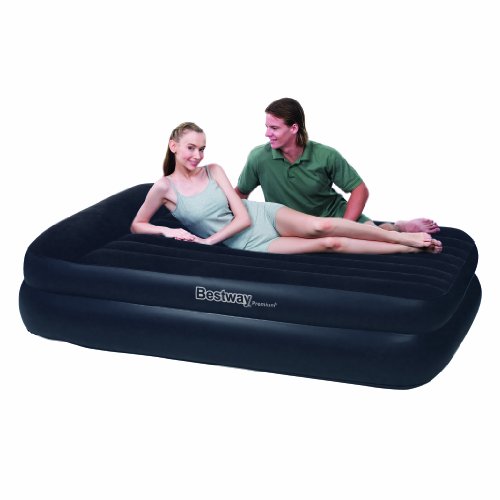 Bestway Luftbett Premium+ Queen-Size 203x152x46 cm mit eingebauter Pumpe - 2