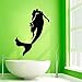 Produktbild jiushizq Meerjungfrau Aufkleber Wall Decal Poster Vinyl dekorative Wand Mermaid Club Aufkleber Pink 56x72cm