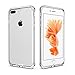 Produktbild zanasta Designs iPhone 7 / iPhone 8 Hülle Ultra Hybrid Case Silikon Back Cover Premium TPU-Bumper Stoßfest, Schutzhülle mit durchsichtiger Rückseite Transparent