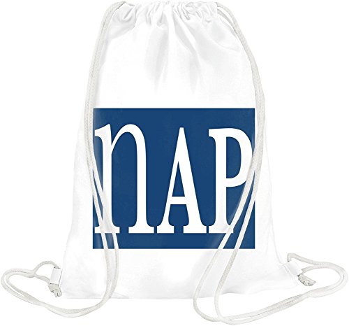 Preisvergleich Produktbild Nap Slogan Drawstring bag
