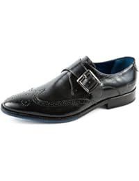 Melvin & Hamilton MH15-236 - Zapatos de Cordones de Piel Lisa para Hombre Negro Negro 41 EU