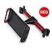 Price comparison product image Car Seat Headrest Mount,niceEshop(TM) Car Seat Backseat Tablet Holder/Stand for IPhone IPad Air Samsung Kindle Nintendo Switch ,Fits All 4 to 11 Inch Smartphones and Tablets, Red+Black