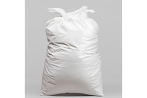 Miko® 10x Sandsack PP 30 x 60 cm weiß Typ 2508, Sandsäcke - Sandsack Hochwasserschutz/Silosandsäcke ungefüllt/integrietes Band zum praktischen Verschließen