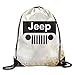 Produktbild Jeep Grill Logo Training Gym Drawstring Backpack Sack Bag