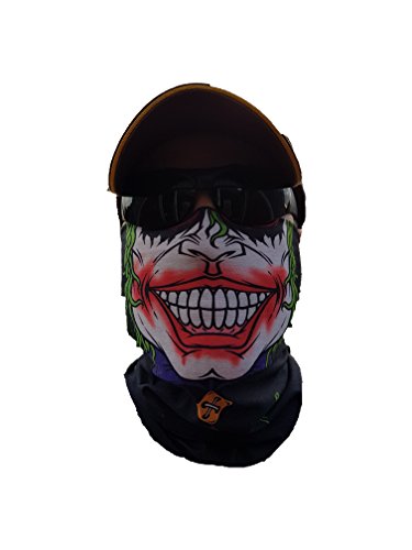 Salt Armour 'Original SA Company de los Estados Unidos Jester Pañuelo Máscara - Manguera (Protección contra el frío Máscara Halloween Motocicleta esquí Snowboard Caza Pesca Bicicleta Paintball