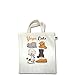 Produktbild Statement Shirts - Yoga Cats - Unisize - Natural - XT500 - Fairtrade Henkeltasche / Jutebeutel mit kurzen Henkeln aus Bio-Baumwolle