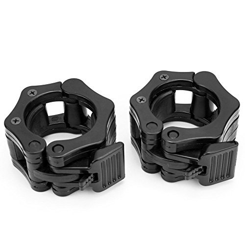Barbell Collar YYGIFT® 25mm/30 mm Hantelverschlüsse Hantelstangen Verschluss Barbell Halsbänder für Langhantelstange Curlstange Kurzhantelstange 1 Paar - 5