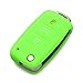 Price comparison product image Fashion Silicone Remote Flip Key FOB / Silicone Case Cover / 3 Button Soft Rubber Flip Key Shell Case / Silicone Cover Skin Jacket / Silicone Car Key Cover / Holder fit for VW SKODA - Universal Accessories for Volkswagen VW Golf, Passat, Bora, New Be