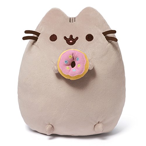 Preisvergleich Produktbild Enesco 4048871 Gund Pusheen mit Donut, Plüschtier