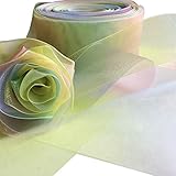 Schimmerbandmaß: die Länge ist 50 Yards, 1 Zoll in der Breite, lang genug, um zu verwenden, Sie können zur richtigen Größe schneiden, wie Sie wollen.