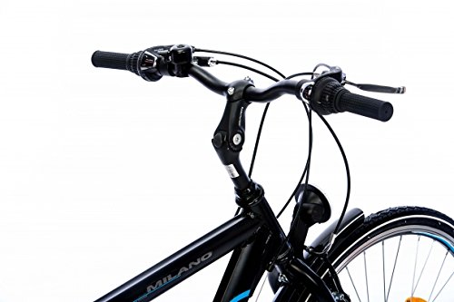 TRETWERK Trekkingrad Herren Milano, 28 Zoll, 21 Gang, Felgenbremsen 71,12 cm (28 Zoll) - 6