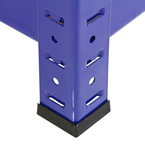 3 Bay Stahl-Regalen Garage Racking 275 kg pro Regal (5 Ebenen 1800 mm H x 900 mm W x 300 mm D) mit gratis Gummihammer - 3