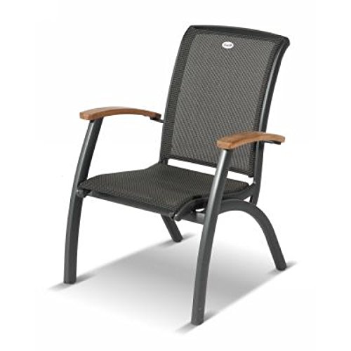 Preisvergleich Produktbild Hartman Da Vinci Dining Stapelstuhl Aluminium / Teakholz 62901210