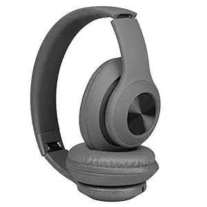 Buddymate E650 Wireless Bluetooth On Ear Headphone with Mic (Multicolour)