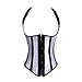 Produktbild E-girl Vogue Off Collar Gallus Korsagen,Weiß,XXXXXL