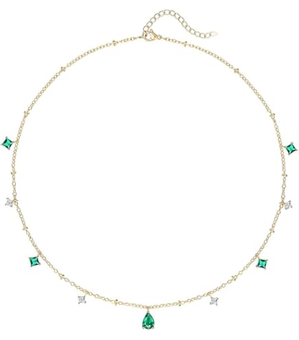Collana Choker Boho Con Cristalli Colorati – Arcobaleno, Gemma Sintetica, Vintage, Per Donne