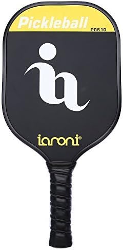 Ianoni Pickleball Paddle - Carbon Fiber Composition PE honeycomb core (Yellow)