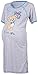 Happy Mama Women's Maternity Hospital Gown Nightie for Labour & Birth. 140p (Blue, UK 14)