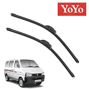 YoYo Car Wiper Blades for Maruti Eeco Set of 2 Pcs R 16 L 16