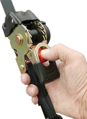 Paar (2 Stück) Automatik Spanngurte selbstaufwickelnd Zurrgurte mit Aufrollautomatik Automatik Ratschenspanngurt Ratsche Gurt Ratschengurte 1,85m 600kg Umreifung EN 12195-2 - 2