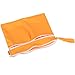 Damero 2pcs/pack Cute Travel Baby Wet and Dry Cloth Diaper Organiser Bag, Purple+Yellow