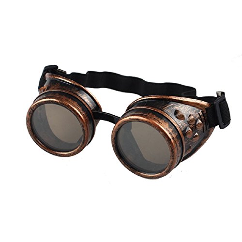 Demarkt Vintage Style Steampunk Goggles Welding Punk Glasses Cosplay steampunk buy now online
