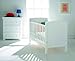 East Coast Austin Cot Bed (White)