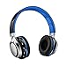 Casque sans fil bluetooth Aita BT816 Wireless headphones à arceau ultra léger avec coques pliables et conception fermée (bleu)