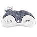 Produktbild E-CHENG Cartoon Sleep Mask,Cute Animal Patterns Eye Cover,Super Soft Eye Blindfold Sleeping Mask for Children and Adult(3#)