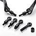 Motorcycle Chrome Plated Billet Aluminum Outside Rearview Side View Mirrors Multi Angle Adjustable Blindsight Rearview Handle Bar End Convex Universal Fit For BMW F650 CS GS/Dakar F800R F800GS F800
