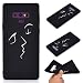 Produktbild Everainy Kompatibel für Samsung Galaxy Note 9 Hülle Silikon Bumper Gummi Neu Cover Hüllen für Galaxy Note 9 Handyhülle Stoßfest TPU Stoßstange Schwarz Schutzhülle (Gesicht 1)
