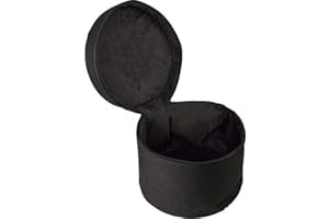 Challenger Drum Bag 11x10 Tom | Padded Percussion Case With Carry Handle, Rugged Black Nylon Construction, Lined Interior | Fits 13.75″ Diameter x 11.5″ Drums | Durable Protection For Drum Accessories
