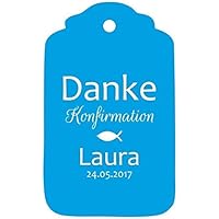 25 Geschenkanhänger Tags Etiketten Danke