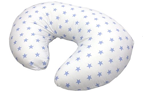 Breast Feeding Maternity Nursing Pillow Little Star Blue
