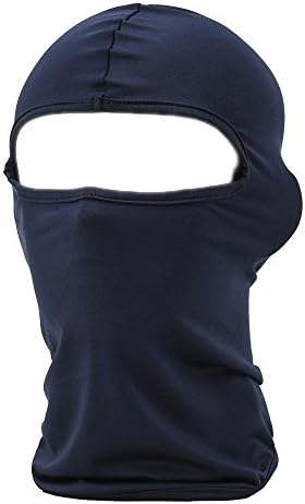 FENTI Multifunction Balaclava Stretchable Outdoors Full Face Mask in Milk Silk